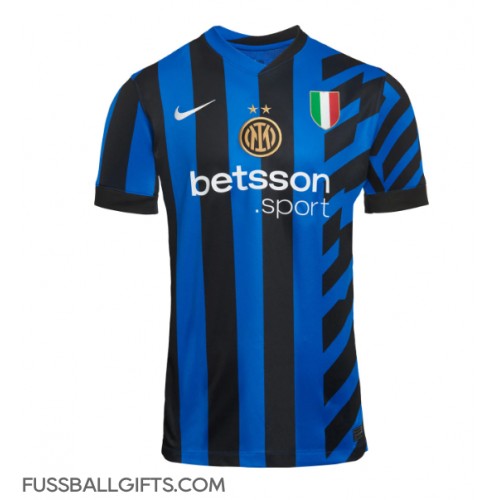 Inter Milan Fußballbekleidung Heimtrikot 2024-25 Kurzarm